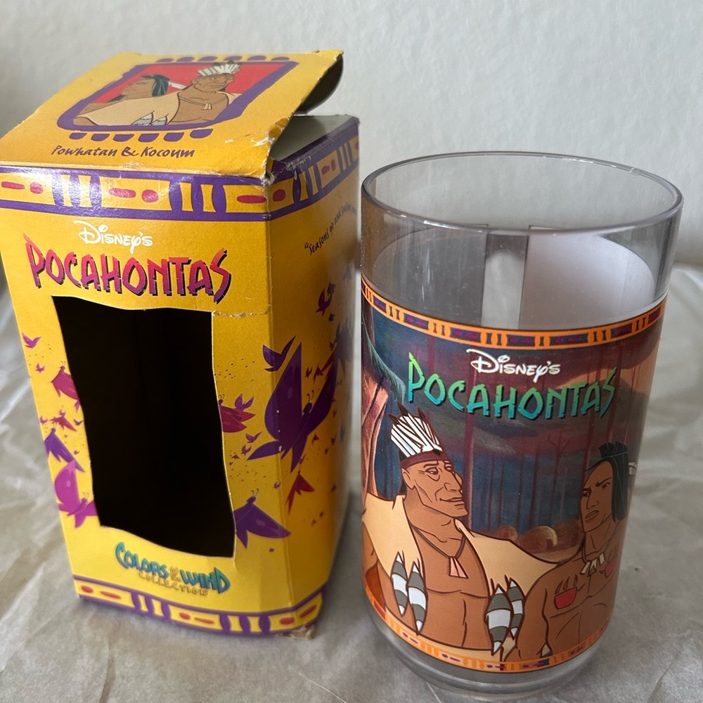 Nostalgic Disney Burger King Collector’s Cup Pocahontas